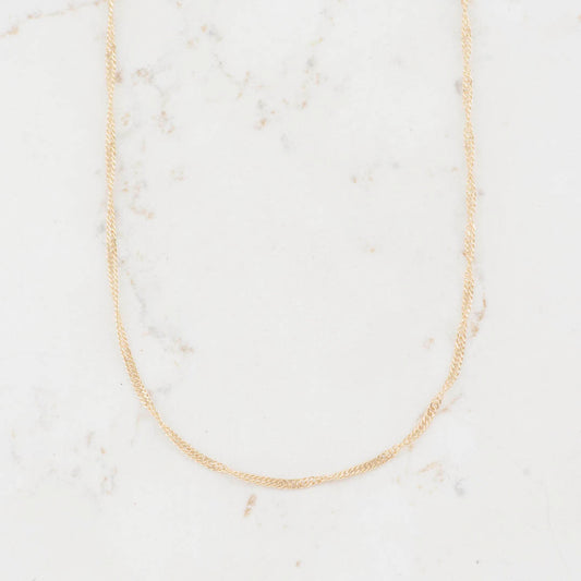 CADENA SINGAPUR DELGADA 1.5MM – 45CM